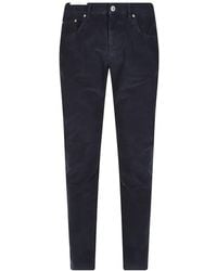 PT Torino - Corduroy Slim-Fit Trousers - Lyst