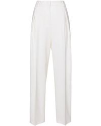 MSGM - Pantalones de vestir con pinzas - Lyst