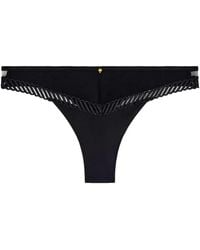 Aubade - Sheer Emotion Embroidered Briefs - Lyst