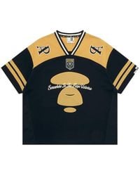 Aape By A Bathing Ape - Logo-Patch Panelled T-Shirt - Lyst