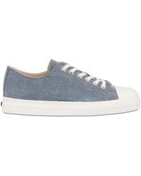 Moschino - Sneakers Aus Denim - Lyst