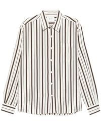 NN07 - Deon Striped Long-Sleeves Shirt - Lyst