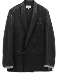 Maison Margiela - Double-Breasted Blazer - Lyst