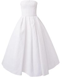 Carolina Herrera - Abito Corto Effetto Cloqué - Lyst