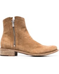 Officine Creative - Oliver Sigaro Suede Ankle Boots - Lyst