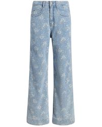 Cinq À Sept - Betsy Jeans mit Blumen-Print - Lyst