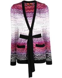 Missoni - Cardigan con motivo chevron - Lyst