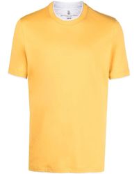 Brunello Cucinelli - Layered Short-Sleeve T-Shirt - Lyst