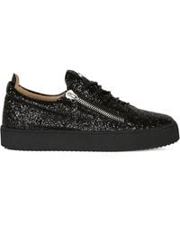 Giuseppe Zanotti - Frankie Sneakers Im Glitter-Look - Lyst