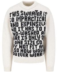 ERL - Maglione Con Intarsio - Lyst