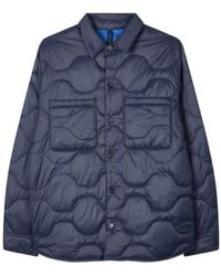 Paul Smith - Packable Quilted Nylon Shirt Jacket - Lyst