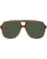 Dolce & Gabbana - Dg4388 Pilot-Frame Sunglasses - Lyst