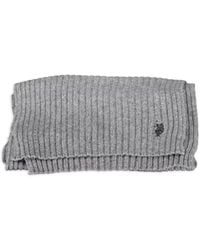 U.S. POLO ASSN. - Écharpe En Maille Côtelée - Lyst