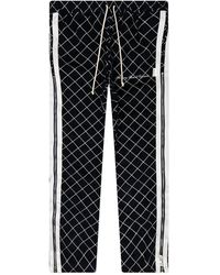 Advisory Board Crystals - Broek Met Diamantvormige Voering En Ritsdetail - Lyst