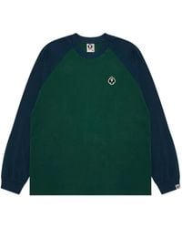 Aape By A Bathing Ape - Raglan-Sleeve Logo-Patch T-Shirt - Lyst