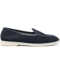 SCAROSSO - Livio Suede Loafers - Lyst