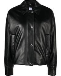 Burberry - Chaqueta de cuero EKD - Lyst