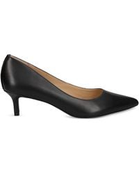 Ralph Lauren - Pointed Leather Pumps - Lyst