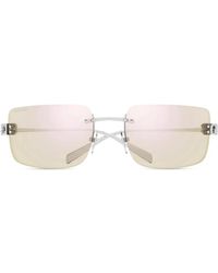Gucci - Lunettes De Soleil À Monture Rectangulaire - Lyst
