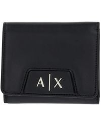 ARMANI EXCHANGE - Amelie Logo-Lettering Wallet - Lyst