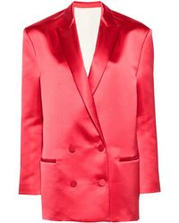 Philosophy Di Lorenzo Serafini - Satijnen Blazer - Lyst