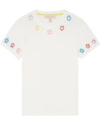 Mira Mikati - Embroidered T-Shirt - Lyst