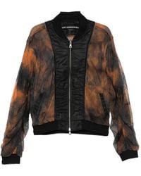 ANDERSSON BELL - Bomberjacke im Layering-Look aus Mesh - Lyst