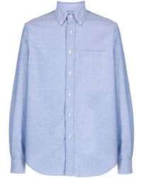 Aspesi - Button-down Collar Cotton Shirt - Lyst