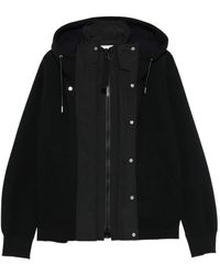 Sacai - Chaqueta Con Capucha Y Cremallera - Lyst