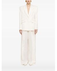 Nissa - Oversized Linen Blazer - Lyst