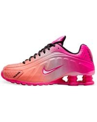 Nike - Shox R4 Ab Perforated Sneakers - Lyst