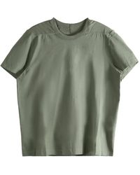 Rick Owens - Shoulder-Panelled T-Shirt - Lyst