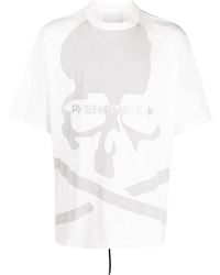MASTERMIND WORLD - Skull-Print Detail T-Shirt - Lyst