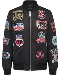 Philipp Plein - Patch Bomber En Nylon - Lyst
