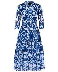 Samantha Sung - Vestido midi Audrey - Lyst