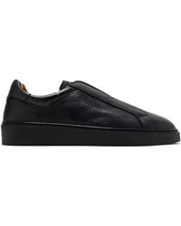 Magnanni - Slip-On Leather Sneakers - Lyst