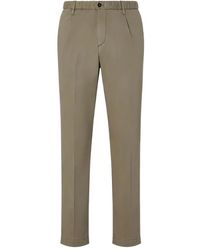 Corneliani - Pleated Button-Fastening Trousers - Lyst