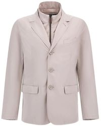 Herno - Byron Single-Breasted Blazer - Lyst