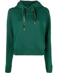 Tommy Hilfiger - Logo-embroidered Long-sleeve Hoodie - Lyst