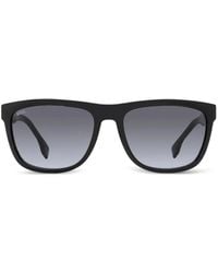 BOSS - 1439/S Rectangle-Frame Sunglasses - Lyst