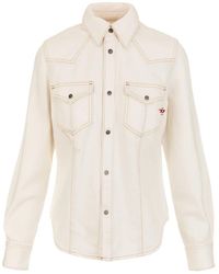 DIESEL - De-Waves Chest-Pocket Shirt - Lyst