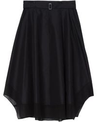 3.1 Phillip Lim - Belted Layered Skirt - Lyst