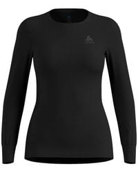 Odlo - Ribbed Long-Sleeve T-Shirt - Lyst