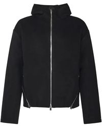 HELIOT EMIL - Giacca Lasing Con Cappuccio E Zip - Lyst