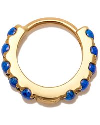 Maria Tash - 14Kt Lapis Lazuli Hoop Earring - Lyst