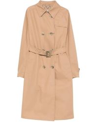 Herno - Abrigo Con Doble Botonadura - Lyst