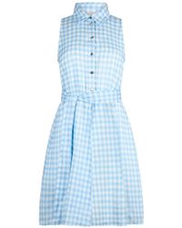 Liu Jo - Short Vichy Dress - Lyst
