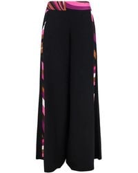 Emilio Pucci - Pantaloni A Palazzo Con Stampa - Lyst