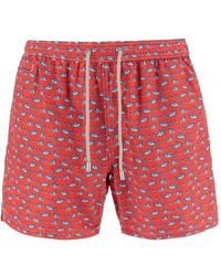 MC2 Saint Barth - Lighting Shark-Print Swim Shorts - Lyst