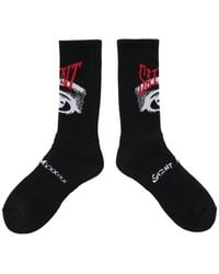 SAINT Mxxxxxx - Eye Ribbed Socks - Lyst